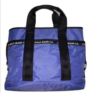 Ralph Lauren Polo Jeans Co Lavender Handbag